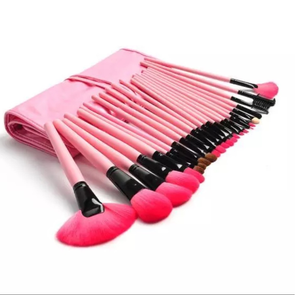 New 24pcs Makeup Brush With Pouch